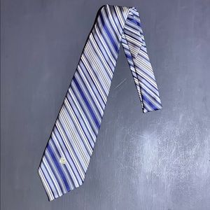 Vintage Guy Laroche 100% Polyester Cravates Tie | 4” Wide |1970s | Paris